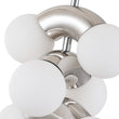 Load image into Gallery viewer, Farmhouze Light-Chrome Grape Layer Frosted Glass Globe Pendant Light-Pendant-Chrome-