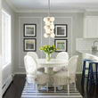 Load image into Gallery viewer, Farmhouze Light-Chrome Grape Layer Frosted Glass Globe Pendant Light-Pendant-Chrome-