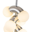 Load image into Gallery viewer, Farmhouze Light-Chrome Grape Layer Frosted Glass Globe Pendant Light-Pendant-Chrome-