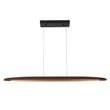 Load image into Gallery viewer, Farmhouze Light-Dimmable Warm LED Walnut Wood Linear Pendant Light-Chandelier-Walnut-
