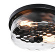 Load image into Gallery viewer, Farmhouze Light-Drum Hammered Glass Flush Mount-Ceiling Light--