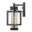 Load image into Gallery viewer, Farmhouze Light-Farmhouse 1-Light Hammered Glass Outdoor Wall Lantern-Wall Sconce-2 Packs-