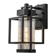 Load image into Gallery viewer, Farmhouze Light-Farmhouse 1-Light Hammered Glass Outdoor Wall Lantern-Wall Sconce-2 Packs-