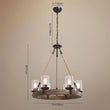 Load image into Gallery viewer, Farmhouze Light-Farmhouse 6 Light Circular Chandelier-Chandelier--