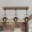 Load image into Gallery viewer, Farmhouze Light-Farmhouse Black 3 Light Track Ceiling Light-Ceiling Light--