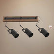 Load image into Gallery viewer, Farmhouze Light-Farmhouse Black 3 Light Track Ceiling Light-Ceiling Light--