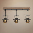 Load image into Gallery viewer, Farmhouze Light-Farmhouse Black 3 Light Track Ceiling Light-Ceiling Light--