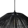 Load image into Gallery viewer, Farmhouze Light-Farmhouse Bohemian 1-Light Rope Cage Pendant Light-Chandelier-1-Light-Black+White