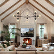 Load image into Gallery viewer, Farmhouze Light-Farmhouse Globe Glass Modo Chandelier-Chandelier-10 Lights-