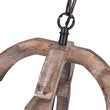 Load image into Gallery viewer, Farmhouze Light-Farmhouse Rustic Wood 4 Light Pendant Light-Chandelier--