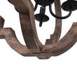 Load image into Gallery viewer, Farmhouze Light-Farmhouse Rustic Wood 4 Light Pendant Light-Chandelier--