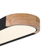 Load image into Gallery viewer, Farmhouze Light-Farmhouse Wooden Dimmable LED Ceiling Light-Ceiling Light-Black-