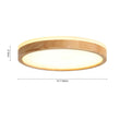 Load image into Gallery viewer, Farmhouze Light-Farmhouse Wooden Round LED Ceiling Light-Ceiling Light-15 in.-