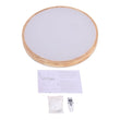 Load image into Gallery viewer, Farmhouze Light-Farmhouse Wooden Round LED Ceiling Light-Ceiling Light-15 in.-