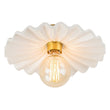 Load image into Gallery viewer, Farmhouze Light-French Farmhouse Ceramic Brass 1-Light Ceiling Light-Ceiling Light-Antique Brass-