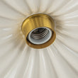 Load image into Gallery viewer, Farmhouze Light-French Farmhouse Ceramic Brass 1-Light Ceiling Light-Ceiling Light-Antique Brass-