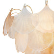 Load image into Gallery viewer, Farmhouze Light-French Farmhouse Gold Texture Glass Leaf Chandelier-Chandelier-Gold-