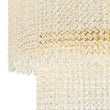 Load image into Gallery viewer, Farmhouze Light-Glam 2-Tier LED Brass Round Fringe Crystal Chandelier-Chandelier-Brass-