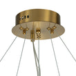 Load image into Gallery viewer, Farmhouze Light-Glam 2-Tier LED Brass Round Fringe Crystal Chandelier-Chandelier-Brass-