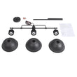 Load image into Gallery viewer, Farmhouze Light-Industrial Kitchen Linear Pot Lid Pendant Light-Pendant--