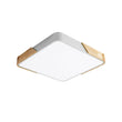 Load image into Gallery viewer, Farmhouze Light-LED Square Flush Mount Light-Ceiling Light-Dimmable with Remote Control-