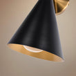 Load image into Gallery viewer, Farmhouze Light-Mid Century 2-Light Cone Wall Sconce-Wall Sconce--