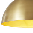 Load image into Gallery viewer, Farmhouze Light-Mid-Century Single Light Brass Dome Pendant-Pendant--