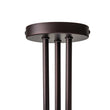 Load image into Gallery viewer, Farmhouze Light-Modern 3-Light Glass Globe Semi Flush Ceiling Light-Ceiling Light-Black Brass + Clear Glass-