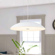 Load image into Gallery viewer, Farmhouze Light-Modern Dimmable LED Wide Dome Pendant Light-Chandelier-White (Pre-Order)-