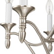 Load image into Gallery viewer, Farmhouze Light-Modern Farmhouse 6-Light Candle Empire Chandelier-Chandelier-Nickel-