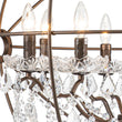 Load image into Gallery viewer, Farmhouze Light-Modern Farmhouse 8-Light Crystal Orb Chandelier-Chandelier-Nickel-