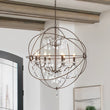 Load image into Gallery viewer, Farmhouze Light-Modern Farmhouse 8-Light Crystal Orb Chandelier-Chandelier-Oiled Rubbed Bronze-