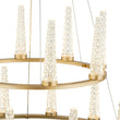 Load image into Gallery viewer, Farmhouze Light-Modern Gold Dimmable LED Wagon Wheel Chandelier-Chandelier-20-Light/2-Tired (Pre-Order)-