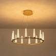 Load image into Gallery viewer, Farmhouze Light-Modern Gold Dimmable LED Wagon Wheel Chandelier-Chandelier-20-Light/2-Tired (Pre-Order)-