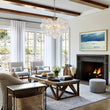 Load image into Gallery viewer, Farmhouze Light-Modern Luxe Swirled Glass Globe Bubble Chandelier-Chandelier-3-Light-Nickel
