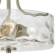 Load image into Gallery viewer, Farmhouze Light-Round Hammered Glass Semi Flush Mount-Ceiling Light--