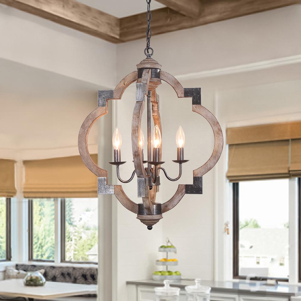 Rustic Lantern Pendant Lighting | Sofary CH109-A