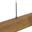 Load image into Gallery viewer, Farmhouze Light-Rustic Linear Wood Dimmable LED Kitchen Island Pendant -Chandelier-Walnut-