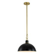 Load image into Gallery viewer, Farmhouze Light-Scandinavian 1-Light Iron Dome Pendant Light-Pendant-White-