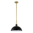 Load image into Gallery viewer, Farmhouze Light-Scandinavian 1-Light Iron Dome Pendant Light-Pendant-White-