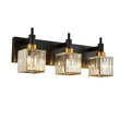 Load image into Gallery viewer, Farmhouze Light-Square Crystal Shade Vanity Light-Wall Sconce-2-Light-Chrome