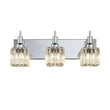 Load image into Gallery viewer, Farmhouze Light-Square Crystal Shade Vanity Light-Wall Sconce-2-Light-Chrome
