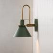 Load image into Gallery viewer, Farmhouze Light-Vintage Bedroom Bedside Wall Lamp-Wall Sconce-Green-