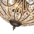 Load image into Gallery viewer, Farmhouze Light-Vintage French Bronze Empire Crystal Chandelier-Chandelier-Bronze-