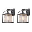 Load image into Gallery viewer, Farmhouze Light-Waterproof 1-Light Square Lantern Outdoor Wall Sconce-Wall Sconce-2 Packs-