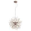 Load image into Gallery viewer, Farmhouze Light-Wood Beaded Dandelion Pendant Light-Chandelier-9-light-