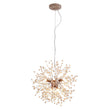 Load image into Gallery viewer, Farmhouze Light-Wood Beaded Dandelion Pendant Light-Chandelier-9-light-