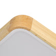 Load image into Gallery viewer, Farmhouze Light-Wood Rectangle LED Ceiling Light-Ceiling Light-White-