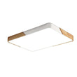 Load image into Gallery viewer, Farmhouze Light-Wood Rectangle LED Ceiling Light-Ceiling Light-White-
