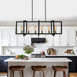 Load image into Gallery viewer, Farmhouze Lighting-Farmhouse 6-Light Rectangle Linear Chandelier-Chandelier-Default Title-